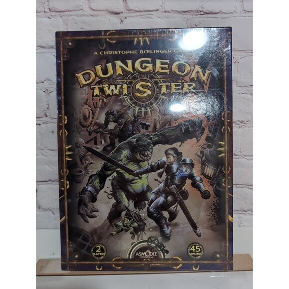 Dungeon Twister Board Game by Asmodee – Strategy Game for 2 Players New Wrapped - Picture 1 of 11